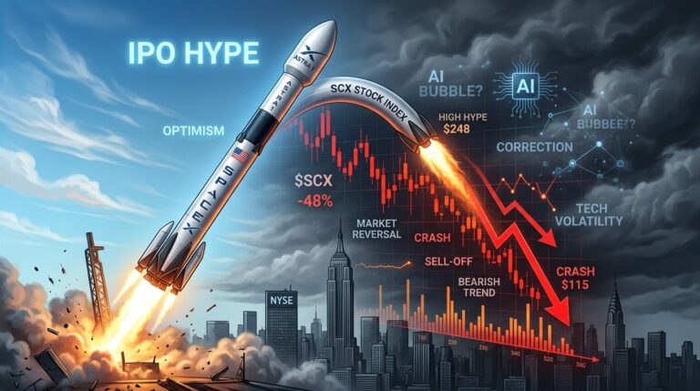 SpaceX Stock Slide Dampens Mood for Mega IPOs