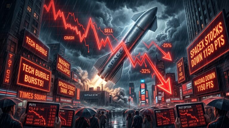 SpaceX Stock Slumps After IPO: Retail Investors and Banks Fight Back