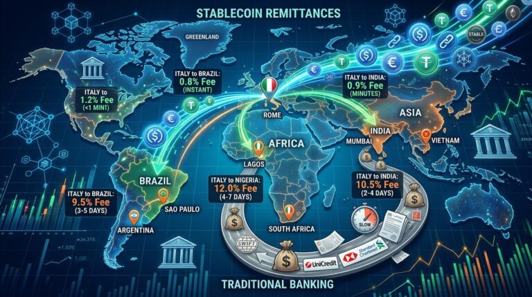 Stablecoin Remittances Tested: Italy Study Shows Mixed Results