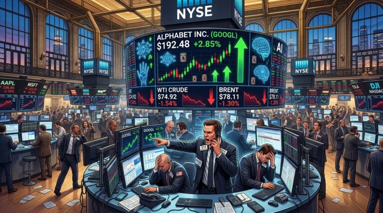 Stock Market Today: Futures Slip on Earnings, AI Spending, and Oil Surge