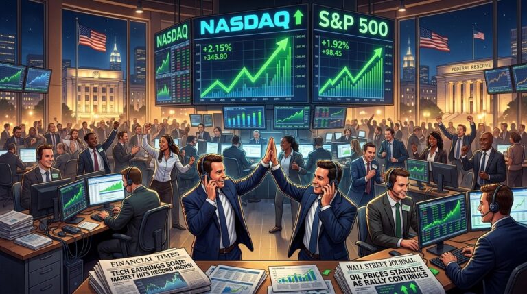 Stock Market Update: Nasdaq Futures Rally Before Major Earnings and Fed Meeting