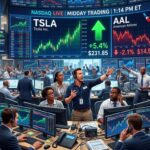 Stocks Making Biggest Midday Moves: AAL, TSLA, SLB & Key Shifts