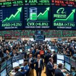 Stocks Making Biggest Midday Moves: AVGO CVX BABA CCL Update
