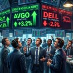 Stocks Making Biggest Midday Moves: AXTI, DELL, AVGO, ORLY Insights