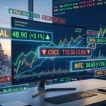 Stocks Making Biggest Premarket Moves Today DAL CRCL INTC