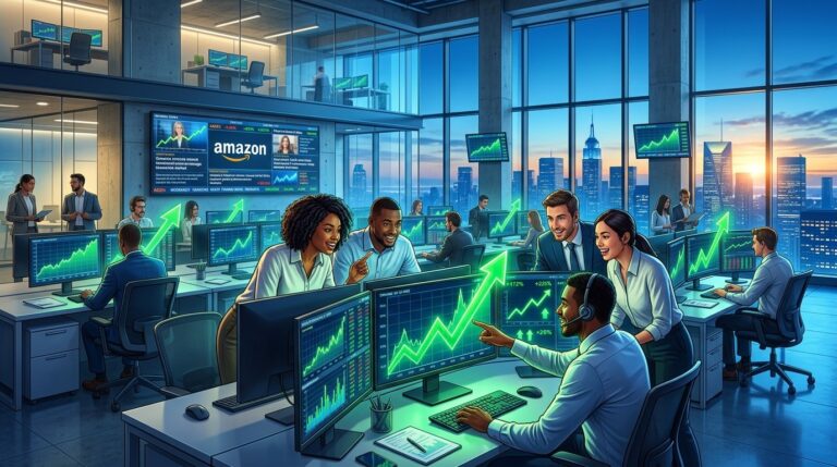 Stocks With Momentum Heading Into Earnings: Amazon Shines