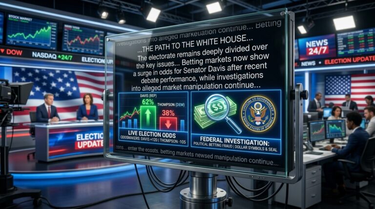 Teleprompter Operator Faces CFTC Probe Over Alleged Trump Bets on Kalshi