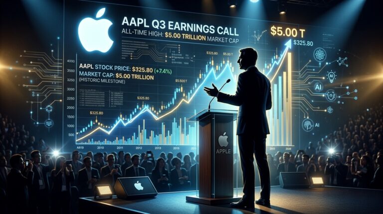 Tim Cook’s Last Earnings Call: Apple’s Pivotal Moment at $5 Trillion