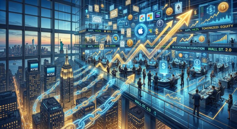 Tokenized Equities Surge 105% as Wall Street Joins the Race