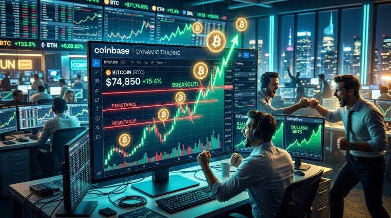 Traders Bet Big on Coinbase for Crypto Comeback