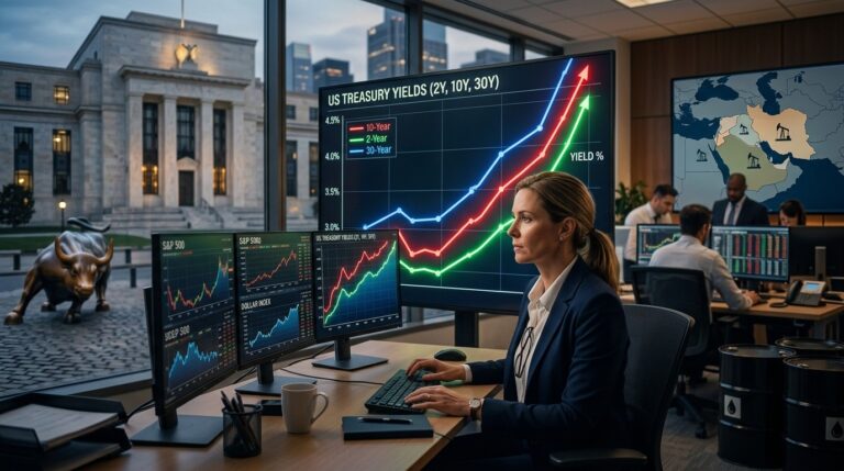 Treasury Yields Inch Higher Ahead of Key Fed Rate Decision