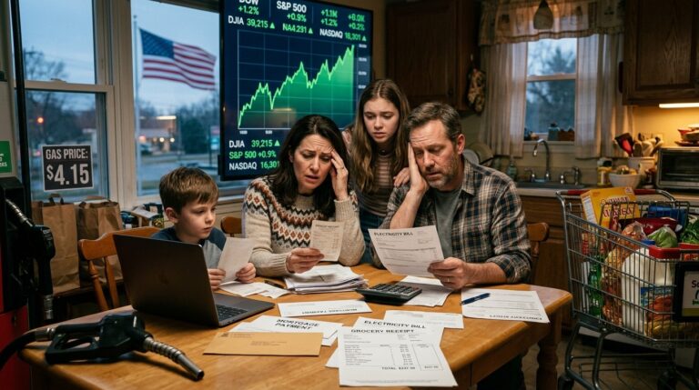 Trump Blamed as Americans Grow Pessimistic on Economy Despite Market Gains