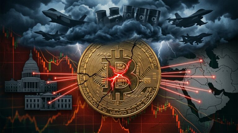 Trump Iran Strike Vows Trigger Bitcoin Drop Below $62K