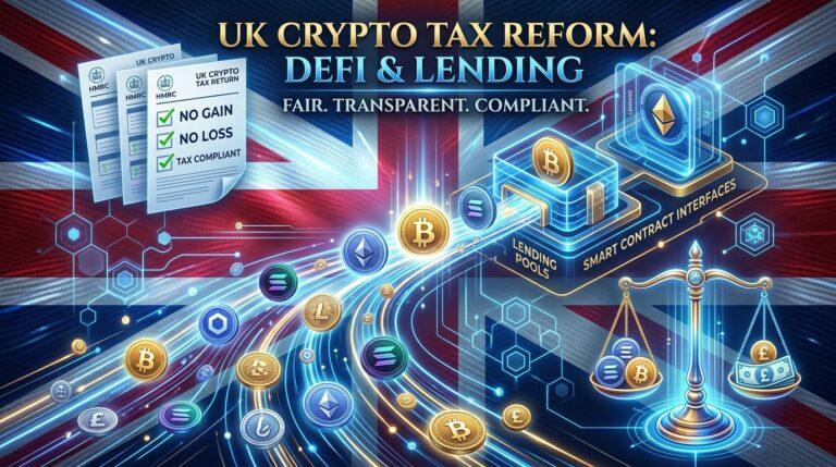 UK No Gain No Loss Crypto Tax Rules Transform DeFi Lending