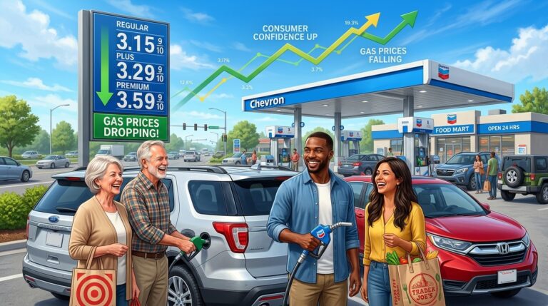 UMich Consumer Sentiment Bounces Back as Gas Prices Ease
