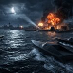 US Military Deploys Suicide Drone Boat Swarm on Iranian Naval Base