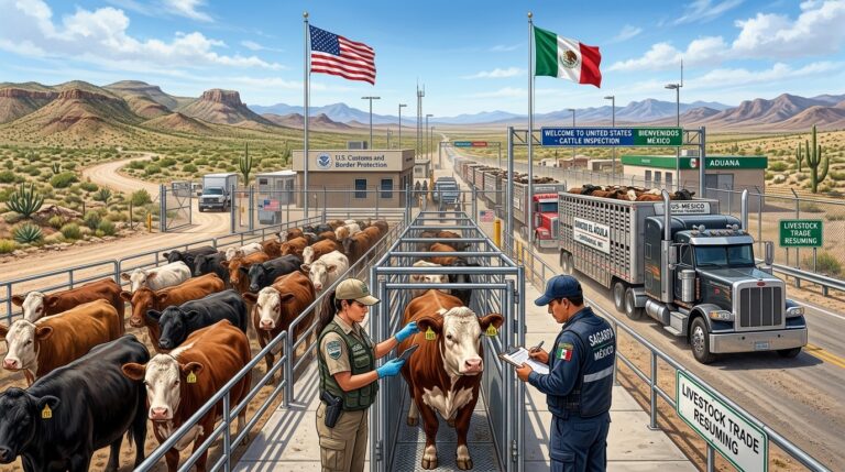 US Resumes Mexican Cattle Imports After Yearlong Screwworm Ban