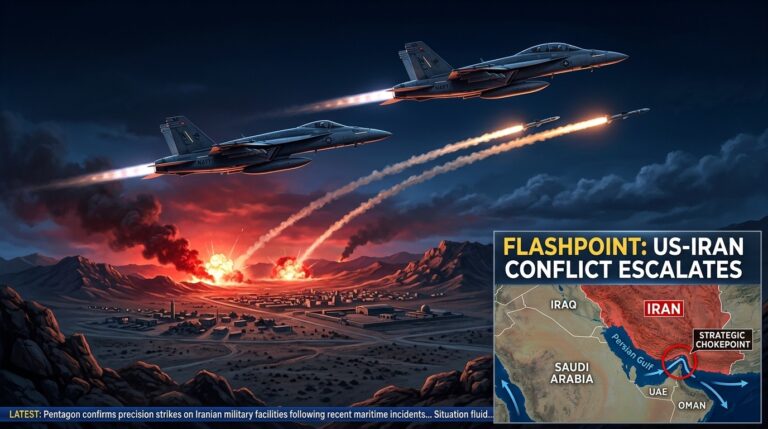 US Resumes Strikes on Iran After Surprise Missile Attack