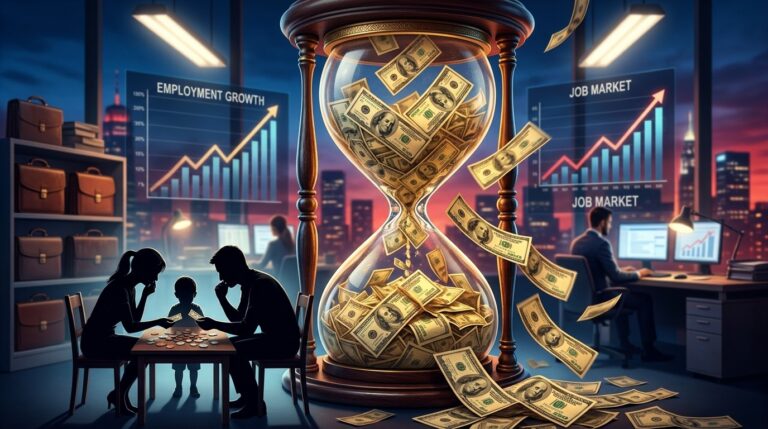 US Savings Rate Plummets Despite Strongest Job Market in Decades
