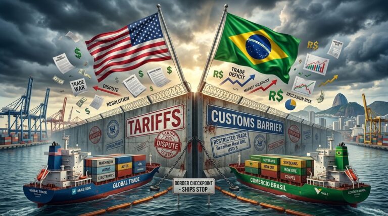 US Slaps 25% Tariffs on Brazilian Goods Over Unfair Trade Practices