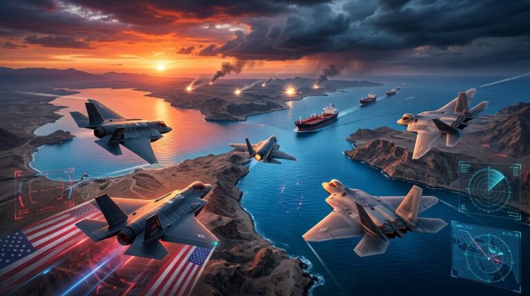 US Strikes Iran: Hormuz Strait Blockade Tensions Explode
