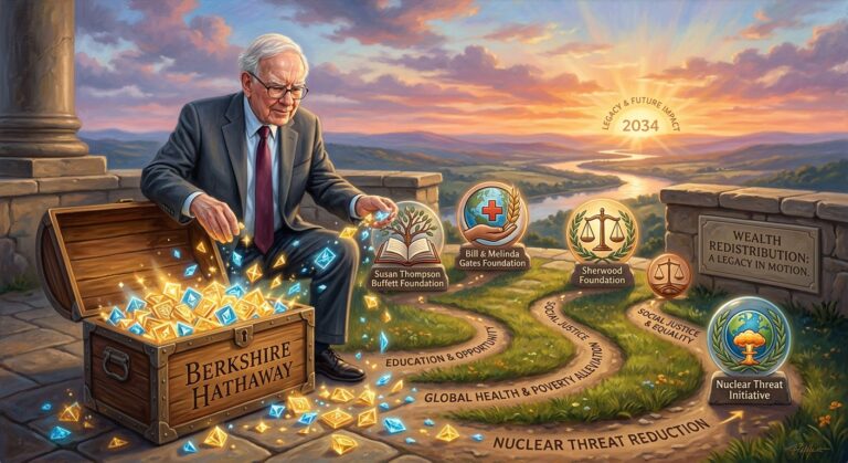 Warren Buffett Accelerates Massive Donations to Give Away Berkshire Wealth by 2034
