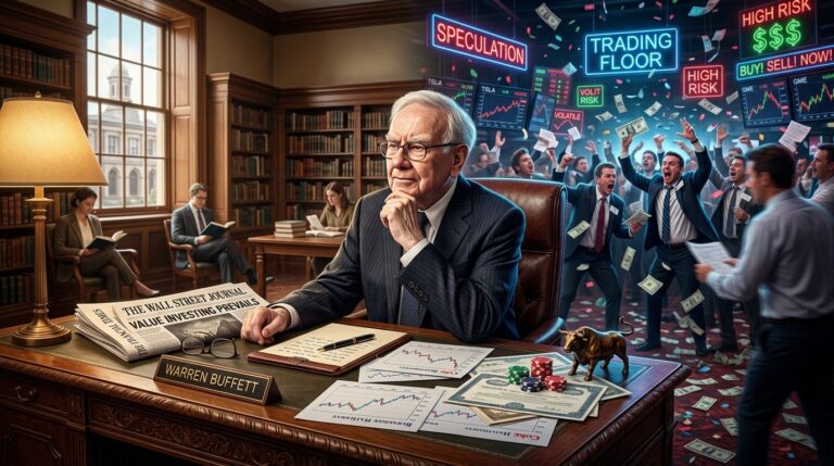 Warren Buffett Warns on Stock Market Gambling Over True Value Investing