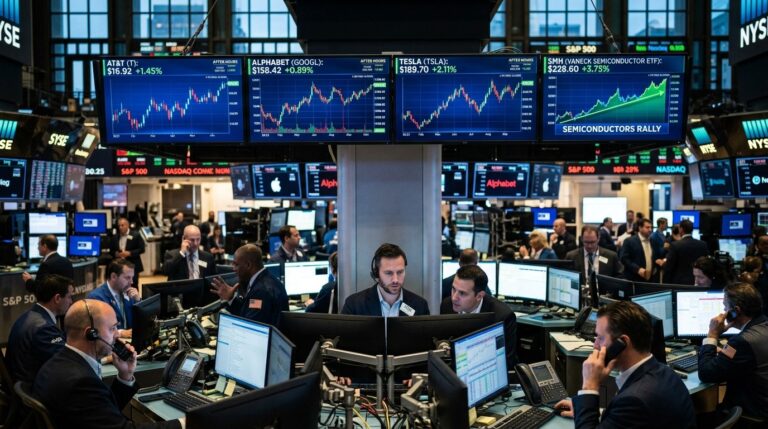 Wednesday Stock Preview: Big Earnings and Semiconductor Moves Ahead
