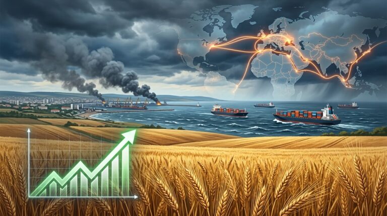 Wheat Prices Surge as Black Sea Tensions Escalate Food Security Risks