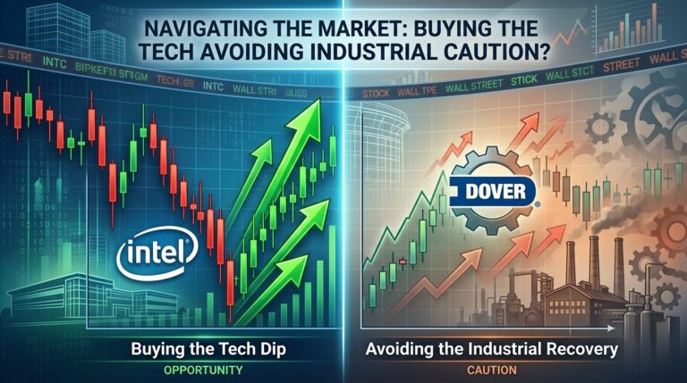 Why Buy Intel Stock Dip But Skip Dover Bounce
