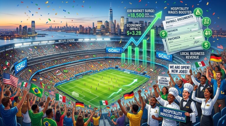 World Cup Delivers 40,000 Job Boost to June Report