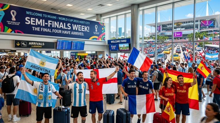 World Cup Semifinals Spark Major Travel Boom to Host Cities