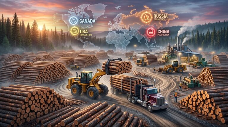 World’s Biggest Lumber Producers: Top Leaders in 2024