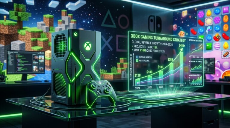 Xbox Ambitious Plan to Lead Gaming Margins by 2030