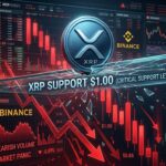 XRP Price Risks Breaking Below $1 as Binance Selling Pressure Mounts