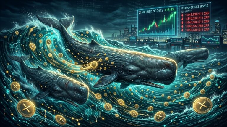 XRP Whales Snap Up 70 Million Tokens as Reserves Hit Low