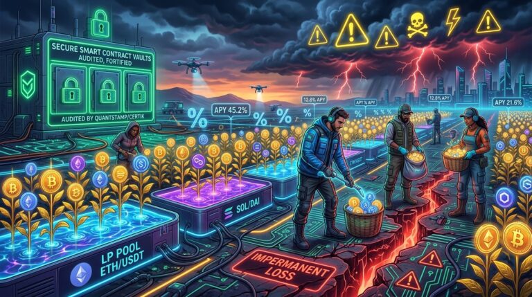 Yield Farming Explained: Liquidity Mining, APY Risks & Rewards
