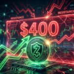 Zcash Price Stalls Below $400 as Traders Watch for Breakout