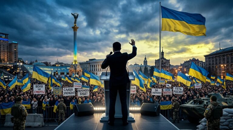 Zelenskyy Ousts Ukraine Army Chief Amid Protests and Power Struggle