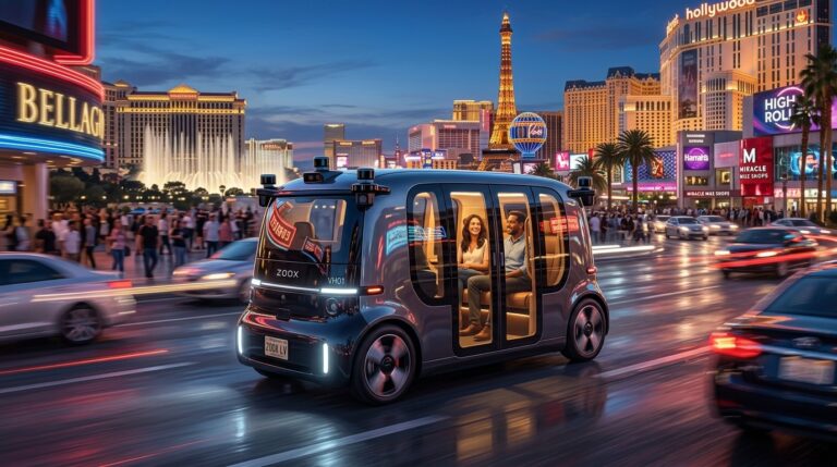 Zoox Robotaxis Launch Paid Rides in Las Vegas Next Month