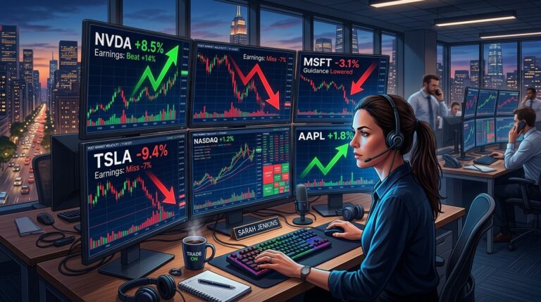 After-Hours Stock Movers Gap Workday Autodesk Surge Drop