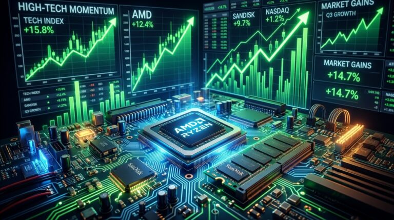 AMD and Sandisk Lead Chip Stocks With Powerful Earnings Momentum