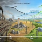 America’s Electricity Shift: 75 Years From Coal to Gas and Renewables