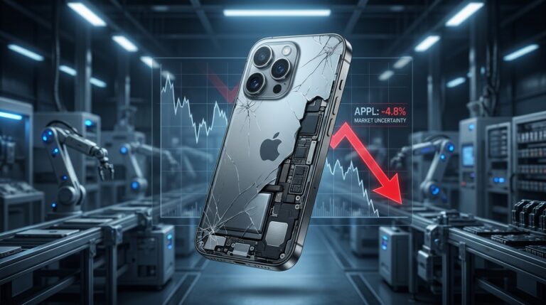 Apple Stock Downgraded as All-Glass iPhone Plans Canceled