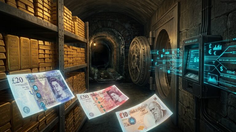 Bank Of England Gold Vaults And Giant Notes Secrets
