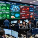 Biggest Midday Stock Movers Amazon Marvell PayPal Salesforce