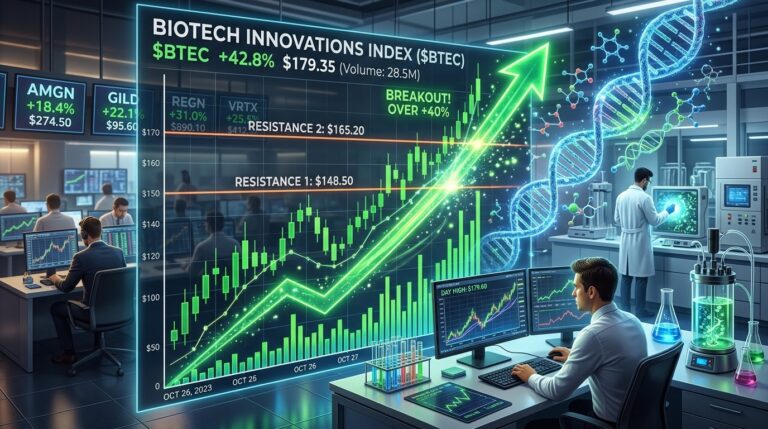 Biotech Stocks Breaking Out How Traders Approach Merck Amgen