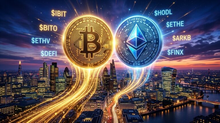 Bitcoin Ether ETFs Draw 2.6 Billion Best Week Since October