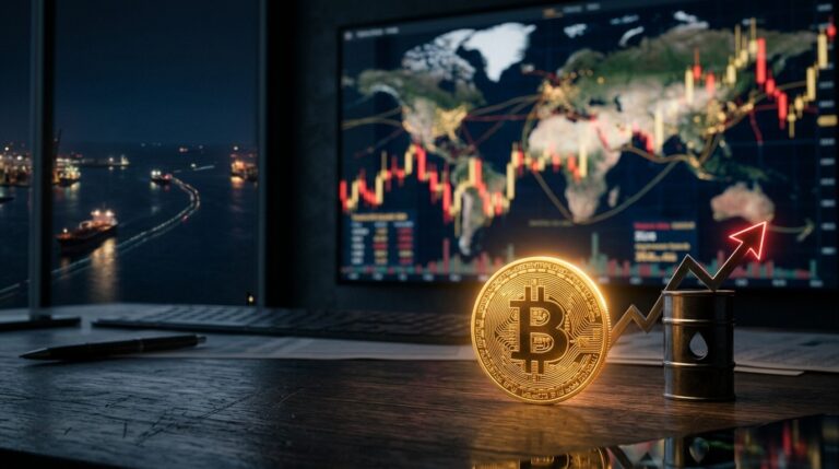 Bitcoin Holds $78K As Oil Jumps After US-Iran Clash