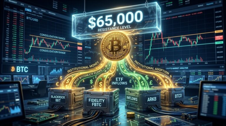 Bitcoin Price Stuck Below $65K Despite Massive ETF Inflows